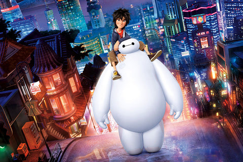 Poster Operação Big Hero - Filmes - Infantis