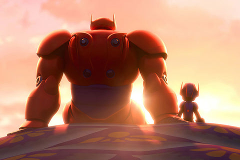 Poster Operação Big Hero - Filmes - Infantis