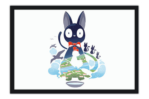Poster Serviço de Entregas da Kiki - Estudio - Ghibli Filmes