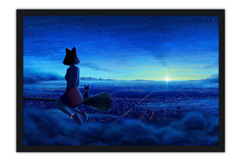 Poster Serviço de Entregas da Kiki - Estudio - Ghibli Filmes