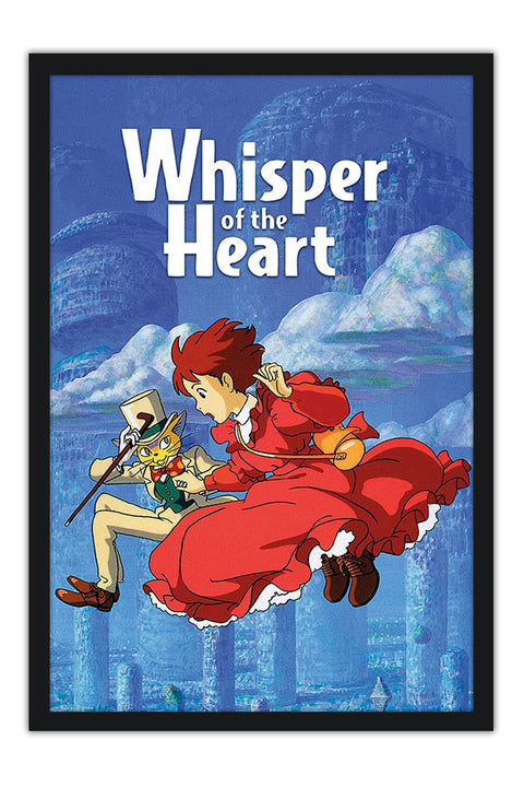 Poster Sussuros do Coração - Estudio Ghibli - Filmes
