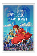 Poster Sussuros do Coração - Estudio Ghibli - Filmes