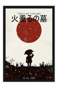 Poster Túmulo dos Vagalumes - Estudio Ghibli - Filmes