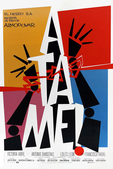 Poster Ata-me! - Almodovar - Filmes