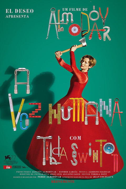 Poster A Voz Humana - Almodovar - Filmes