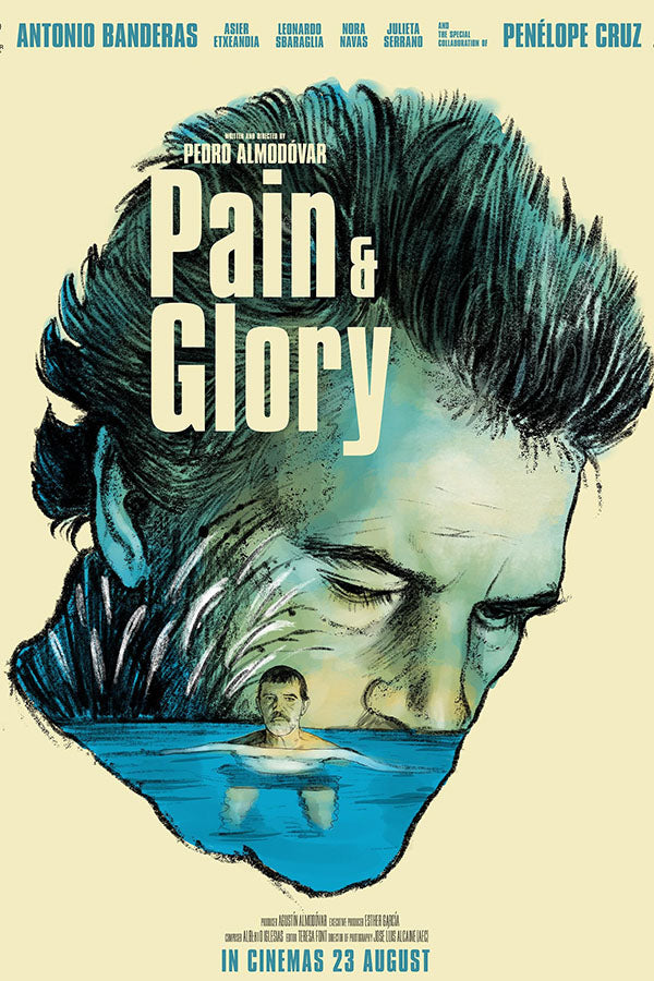 Poster Pain & Glory - Almodovar - Filmes