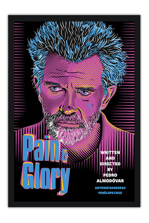 Poster Pain e Glory - Almodovar - Filmes
