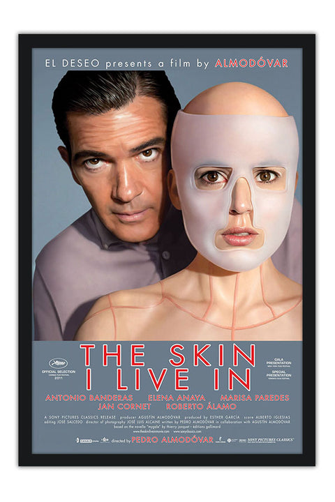 Poster The Skin I Live In - Almodovar - Filmes