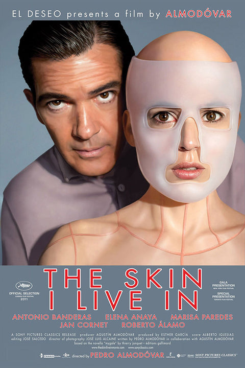 Poster The Skin I Live In - Almodovar - Filmes