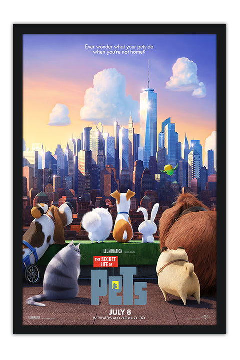 Poster Pets - Vida Secreta Dos Bichos - Filmes - Infantis