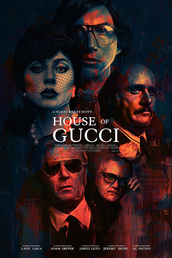 Poster House of Gucci - Casa Gucci - Lady Gaga - Filmes