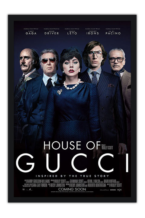Poster House of Gucci - Casa Gucci - Lady Gaga - Filmes