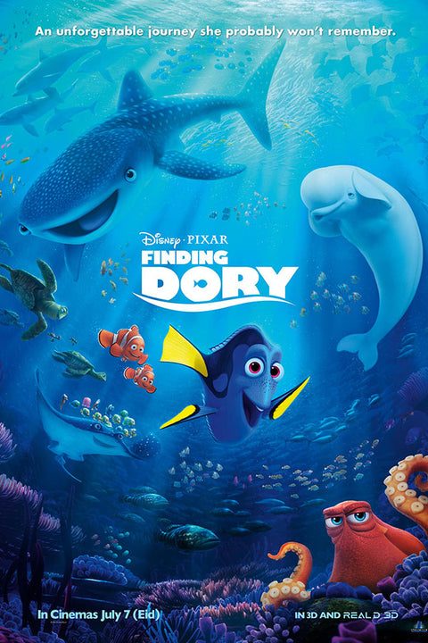 Poster Procurando Dory - Filmes - Infantis