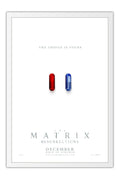Poster The Matrix Resurrections - Matrix A Ressureição - Filmes