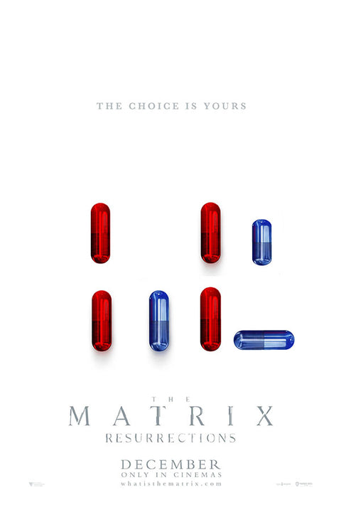 Poster The Matrix Resurrections - Matrix A Ressureição - Filmes