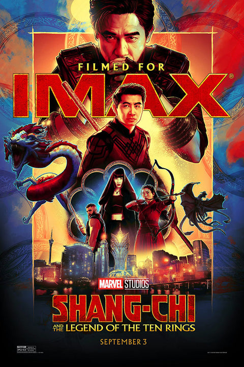 Poster Shang Chi e A Lenda dos Anéis - Filmes