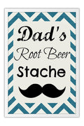 Poster Cerveja Dad's Rootbeer Stache - Cartaz