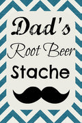 Poster Cerveja Dad's Rootbeer Stache - Cartaz