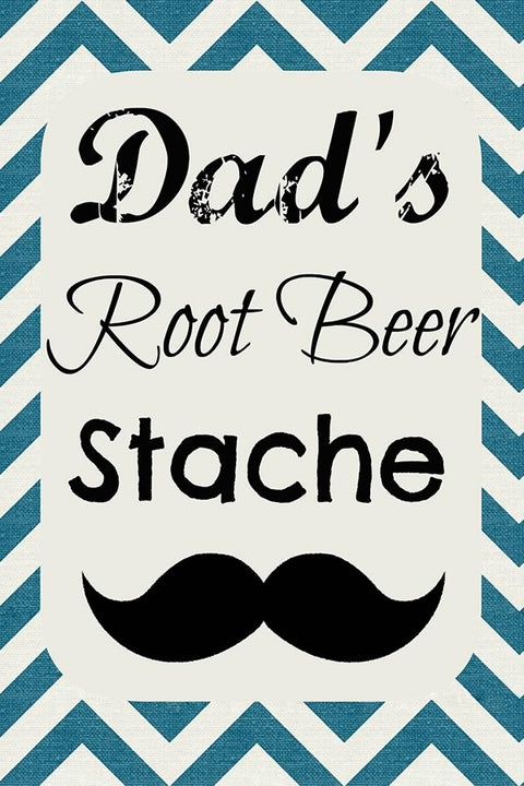 Poster Cerveja Dad's Rootbeer Stache - Cartaz