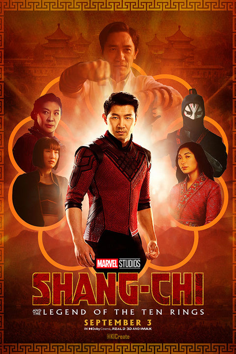Poster Shang Chi e A Lenda dos Anéis - Filmes