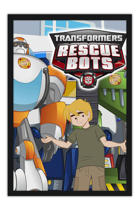 Poster Transformers Rescue Bots - Infantil