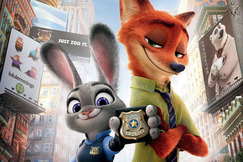 Poster Zootopia - Filmes - Infantis
