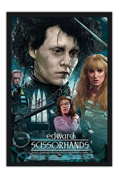 Poster Edward Mãos De Tesoura - Filmes