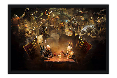 Poster Gwent The Witcher Card - Game - Games