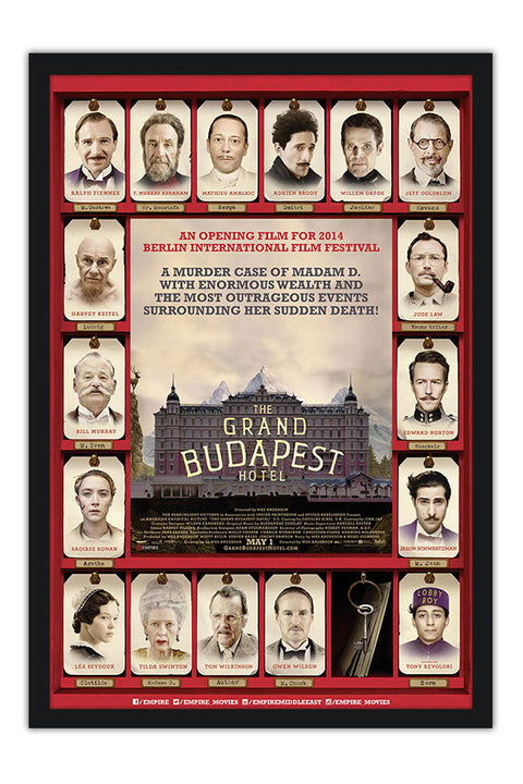 Poster Grand Budapest Hotel - Filmes