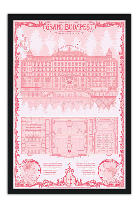 Poster Grand Budapest Hotel - Filmes