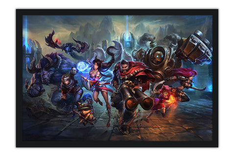 Poster LOL - League of Legends - Campeões - Games