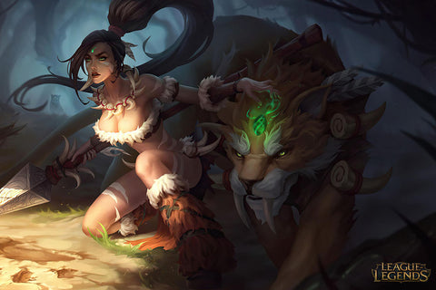 Poster LOL - League of Legends - Nidalee - Games