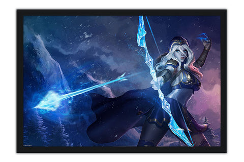 Poster LOL - League of Legends - Ashe - Games