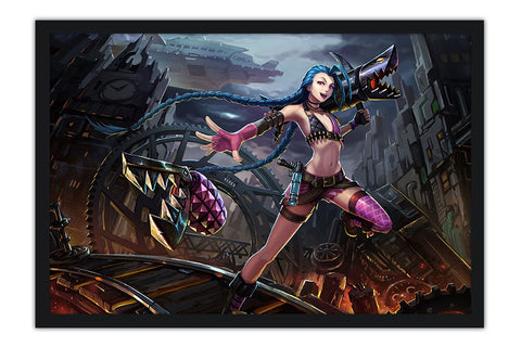 Poster LOL - League of Legends - Jinx - Games