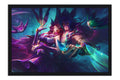 Poster LOL - League of Legends - Xayah e Rakan - Games