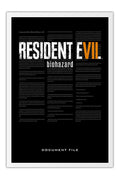 Poster Resident Evil 7 - Biohazard - Games