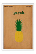 Poster Psych - Agentes Especiais - Minimalista - Filmes