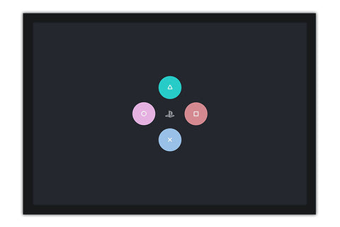 Poster Minimalista Video Game - Controle - Games