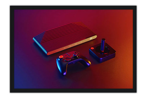 Poster Minimalista Video Game - Controle - Games