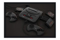 Poster Console e Joysticks Sega Video Game - Controle - Games