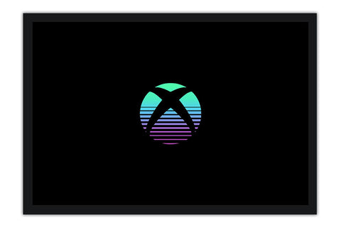 Poster Minimalista X-Box Video Game - Controle - Games