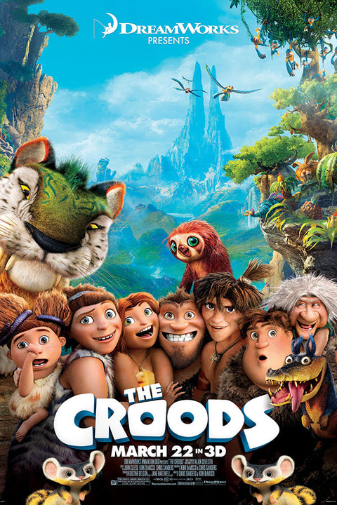 Poster Croods - Filmes - Infantil