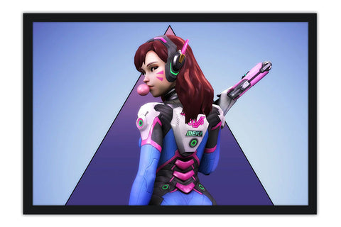 Poster Overwatch - D.Va - Games