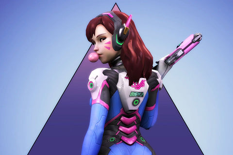 Poster Overwatch - D.Va - Games