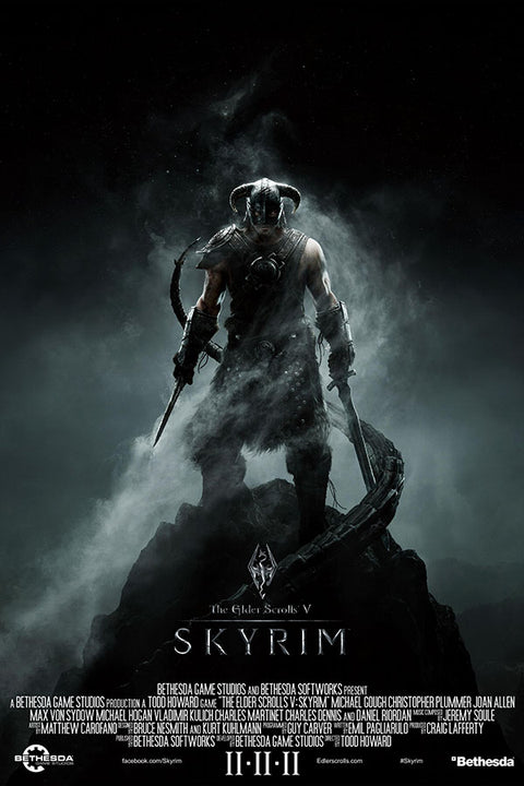 Poster Skyrim - Games