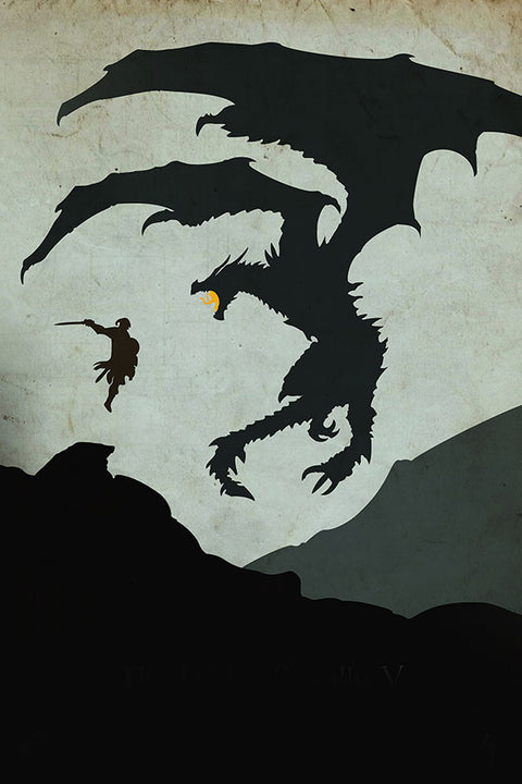 Poster Skyrim - Games