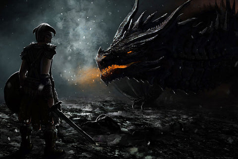 Poster Skyrim - Games