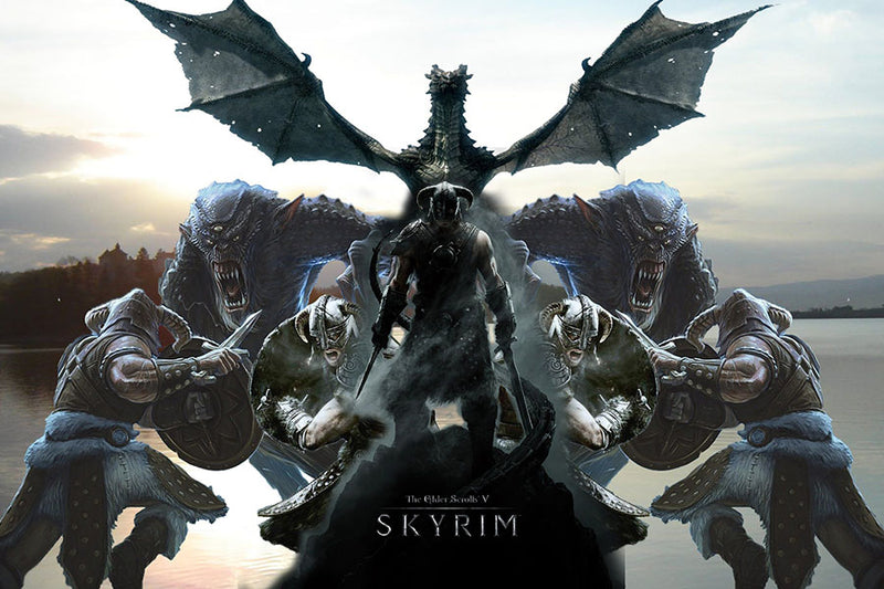 Poster Skyrim - Games