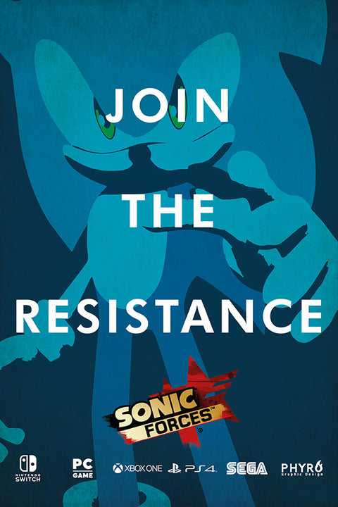 Poster Sonic Forces - Games