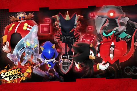 Poster Sonic Forces - Games